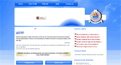 Desktop Screenshot of degree.aocoed.edu.ng